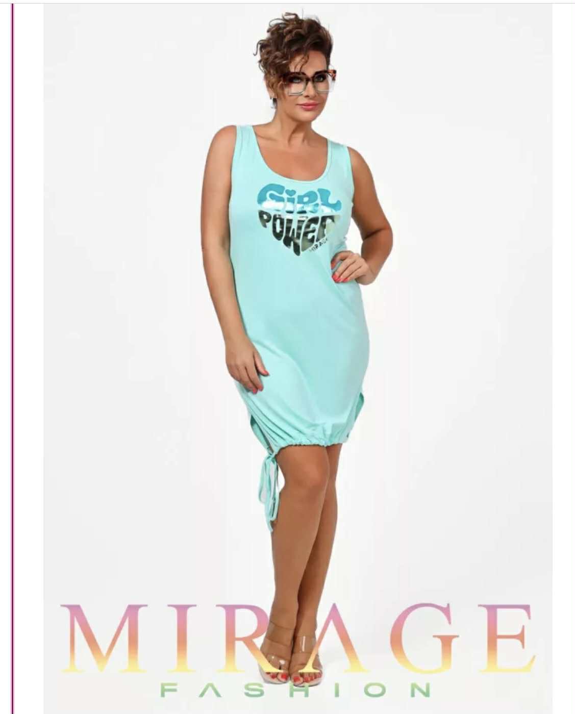 MIRAGE VILÁGOS KÉK TUNIKA