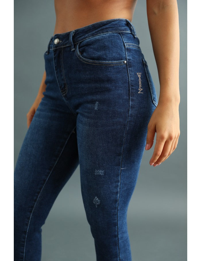 DALMA - Hímzett Farmernadrág