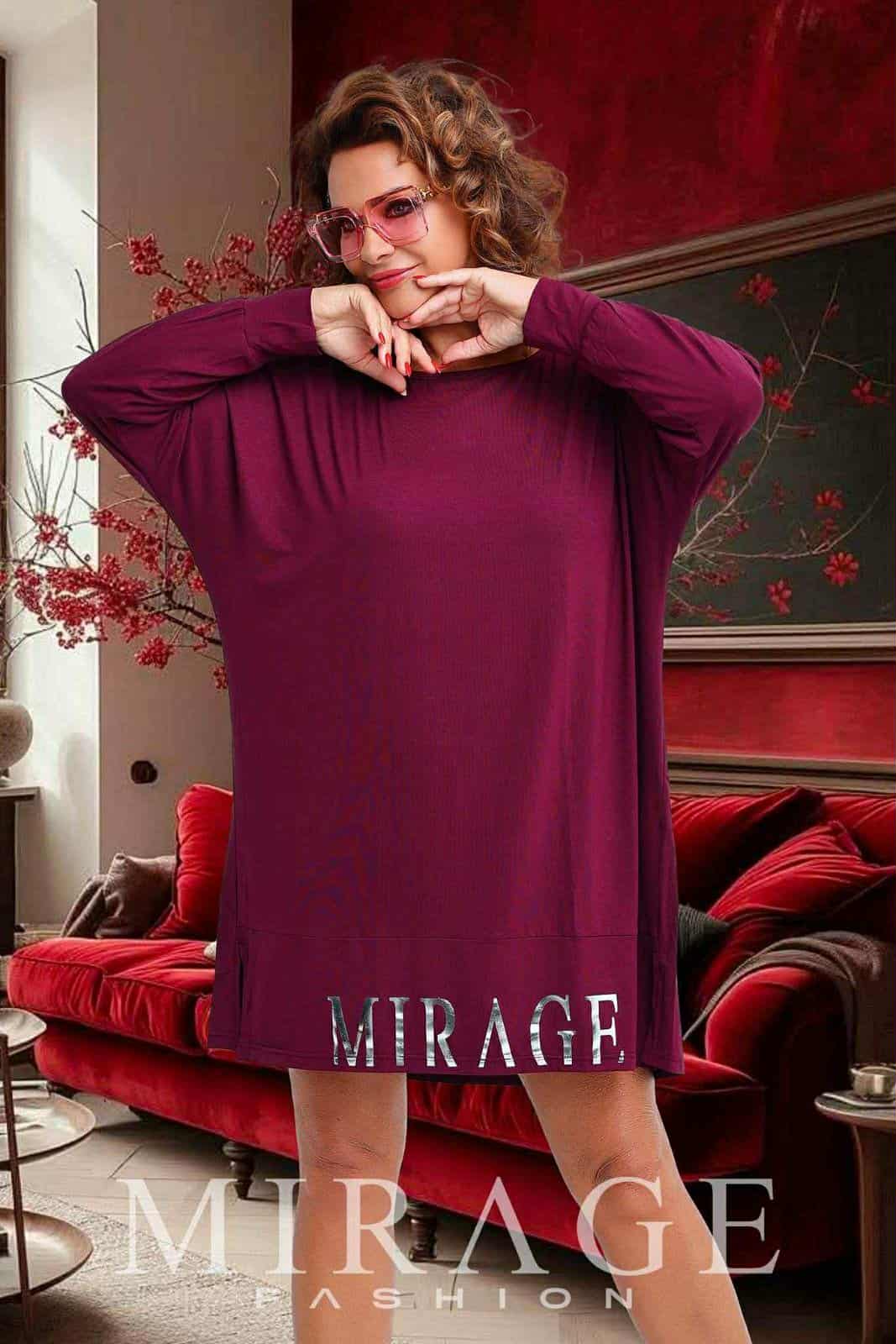 Besta Mirage tunika BORDÓ