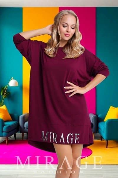 Besta Mirage tunika BORDÓ