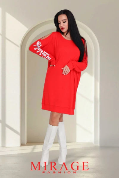 Galina Mirage ruha / piros