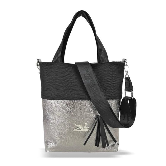 Zellia Női Válltáska Grafit-Fekete - Crystal