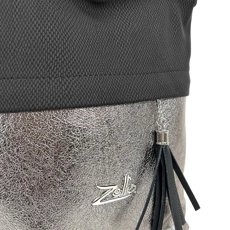 Zellia Női Válltáska Grafit-Fekete - Crystal
