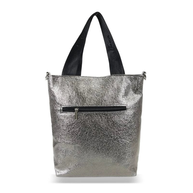 Zellia Női Válltáska Grafit-Fekete - Crystal