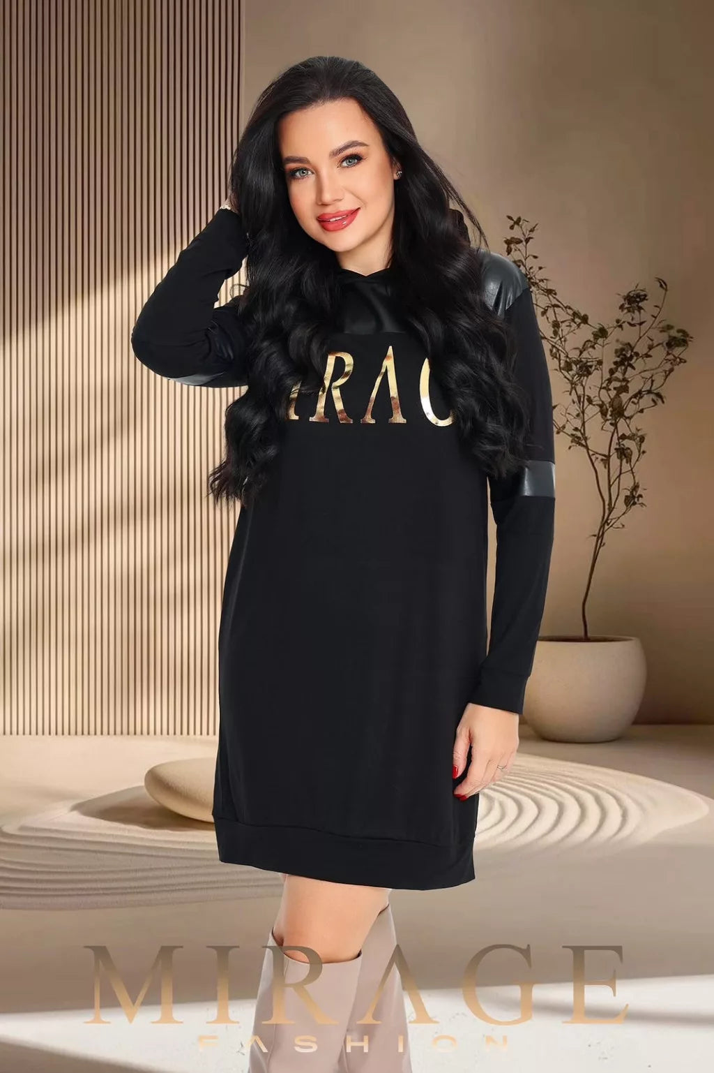 Mirage Idoll ruha, fekete