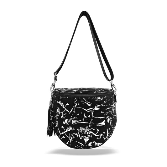 Zellia Női Válltáska Fekete - Leaf