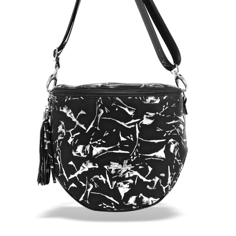 Zellia Női Válltáska Fekete - Leaf