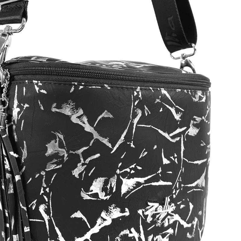 Zellia Női Válltáska Fekete - Leaf