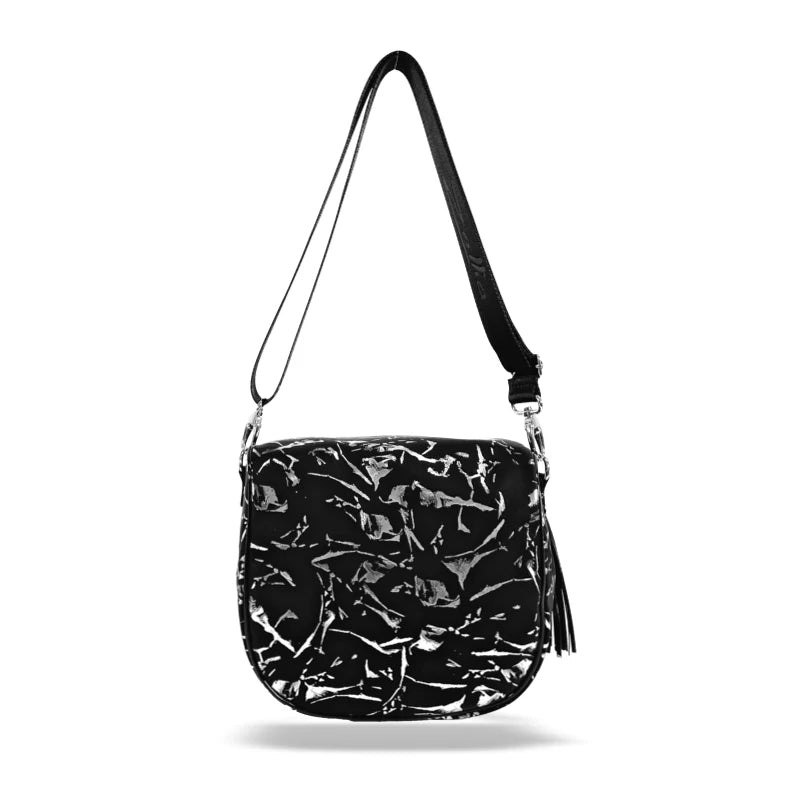 Zellia Női Válltáska Fekete - Leaf