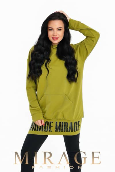 Aragónia Mirage pulóver / moha