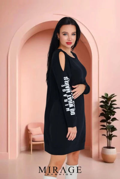 Galina Mirage ruha / fekete