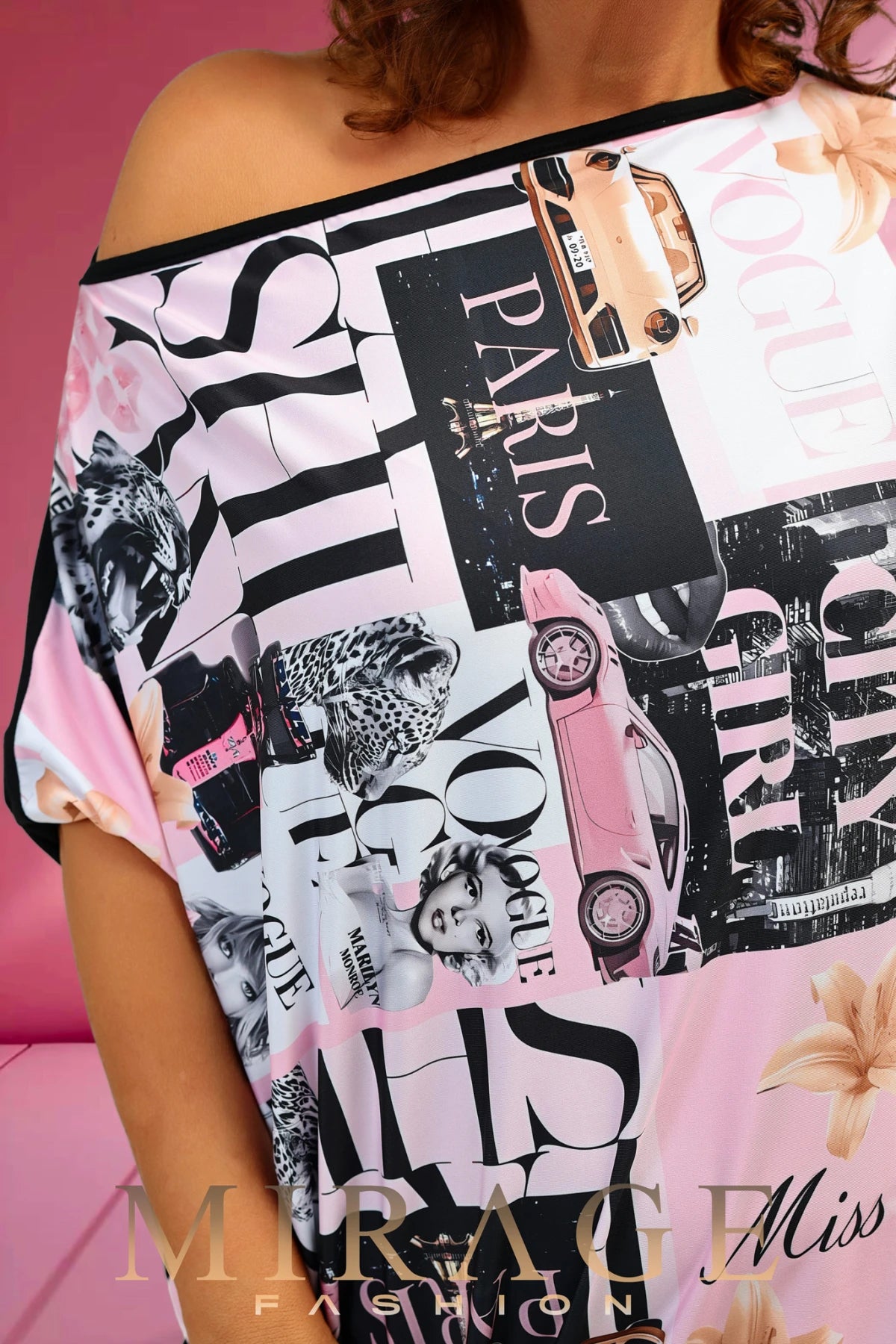 Khiara Mirage tunika / mintás