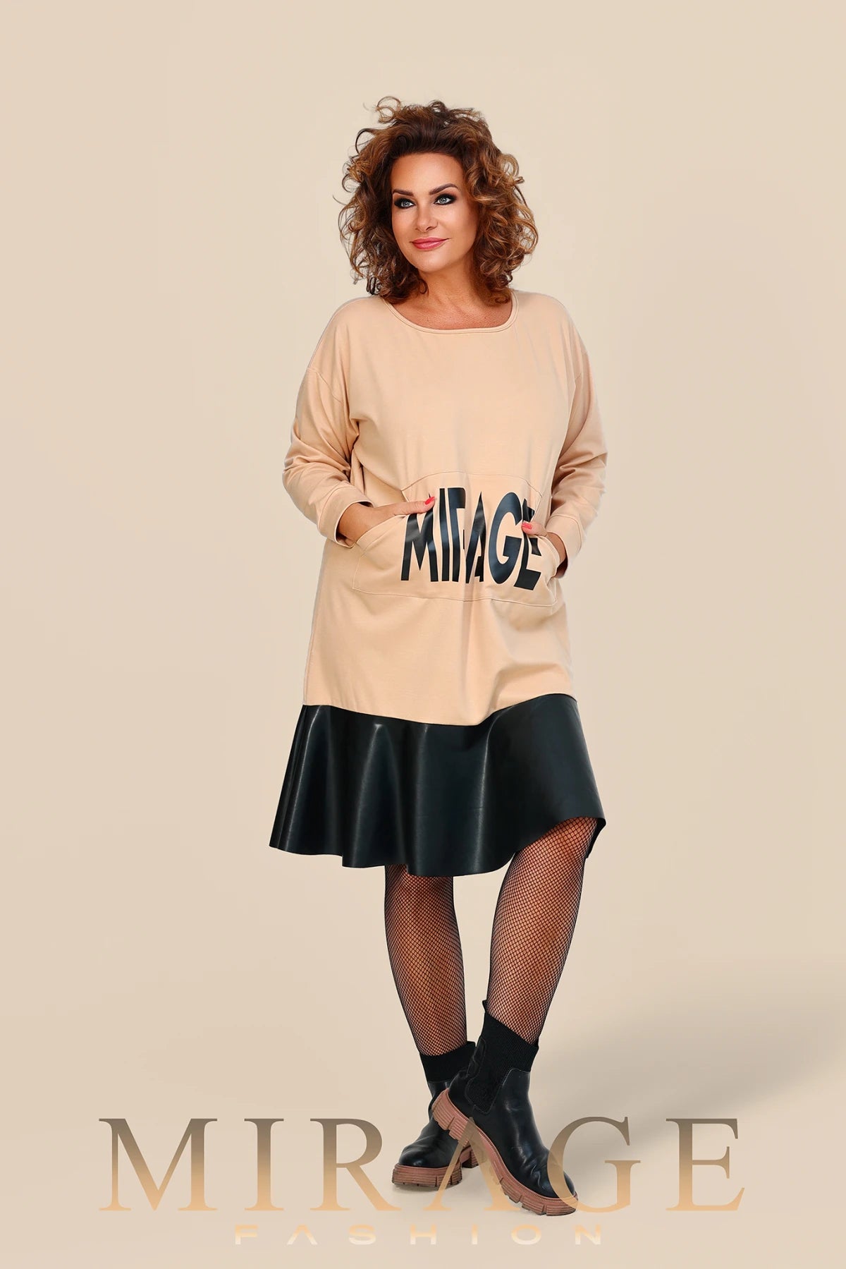 Strawberry Mirage ruha / bézs