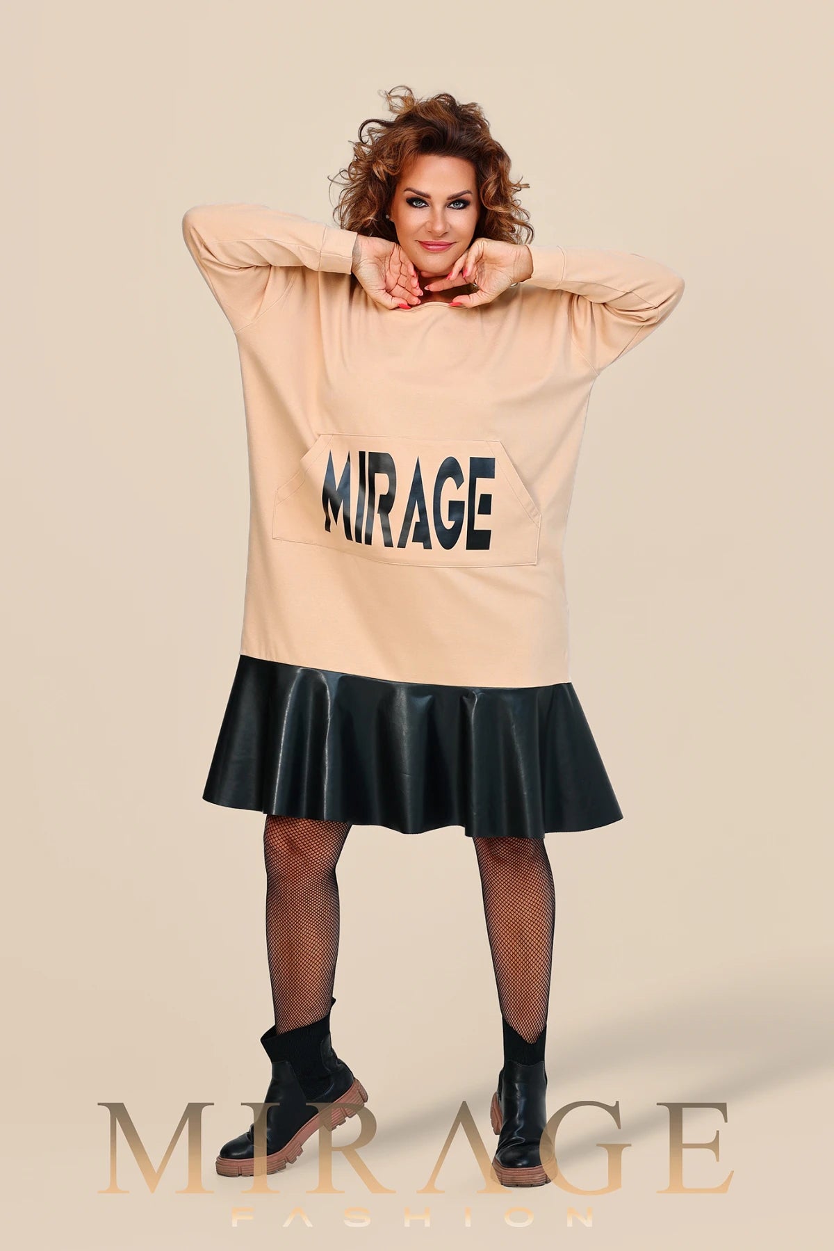 Strawberry Mirage ruha / bézs