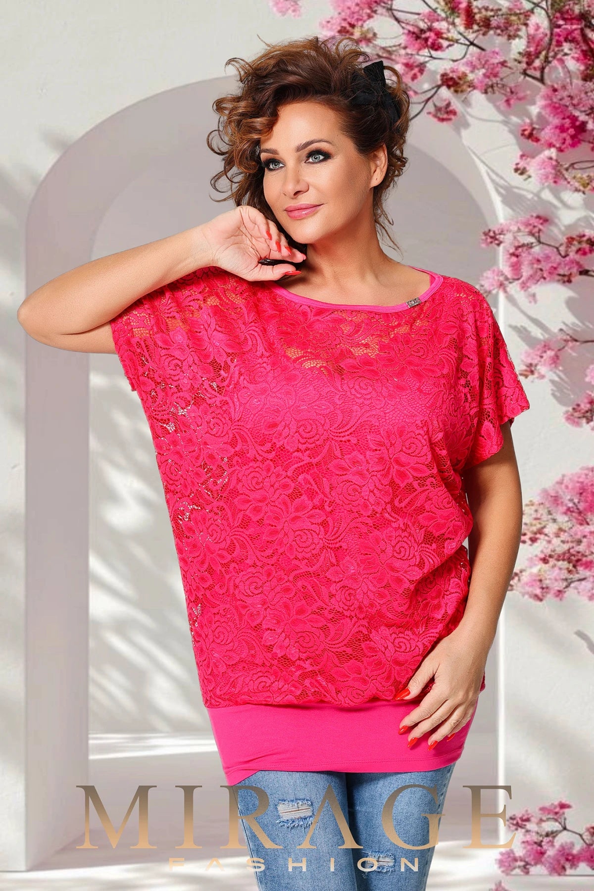 Ulena Mirage felső / pink