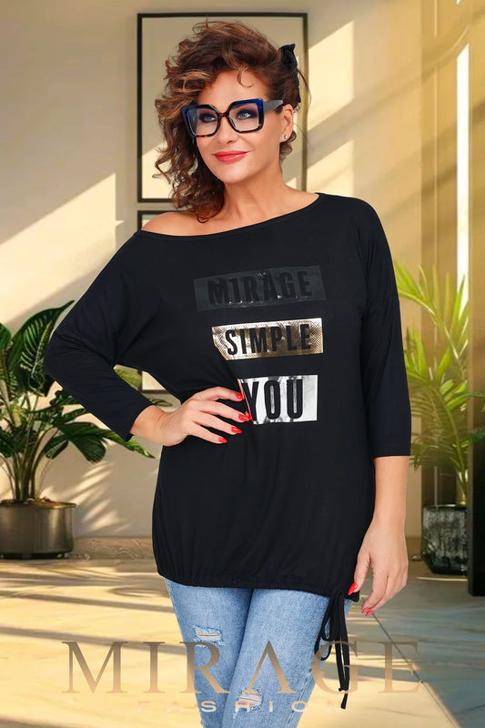 Wanheda Mirage tunika / fekete